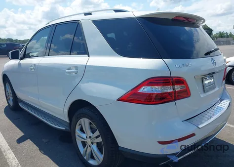 2014 Mercedes-Benz Ml 350 4Matic z USA, uszkodzony, nr VIN 4JGDA5HB5EA337620